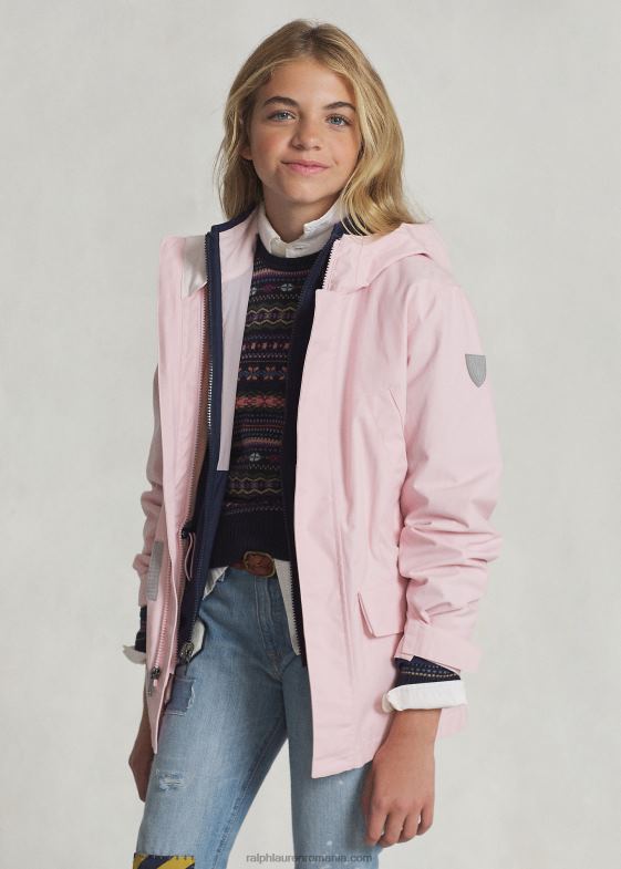 nuanță de roz copii Ralph Lauren jachetă utilitare hidrofugă p-layer 1 046886009
