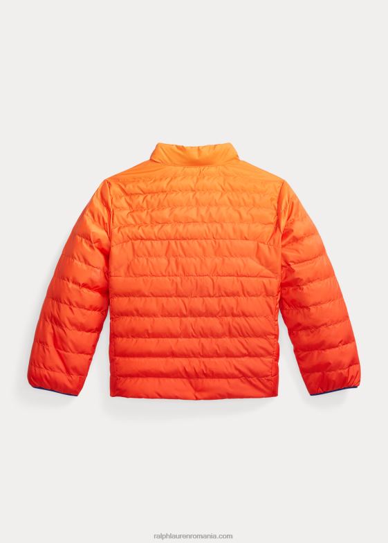 ombre/desert khaki copii Ralph Lauren jachetă reversibilă p-layer 2 046886431