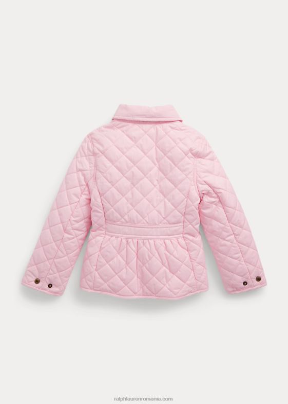 roz carmel copii Ralph Lauren jachetă barn matlasată rezistentă la apă 046887370