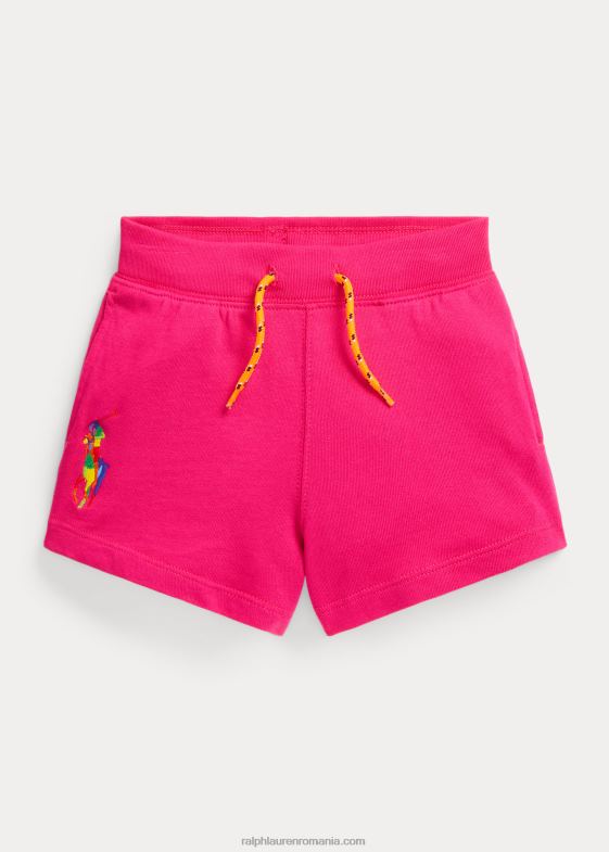 accent roz copii Ralph Lauren mare ponei spa terry scurt 046886857