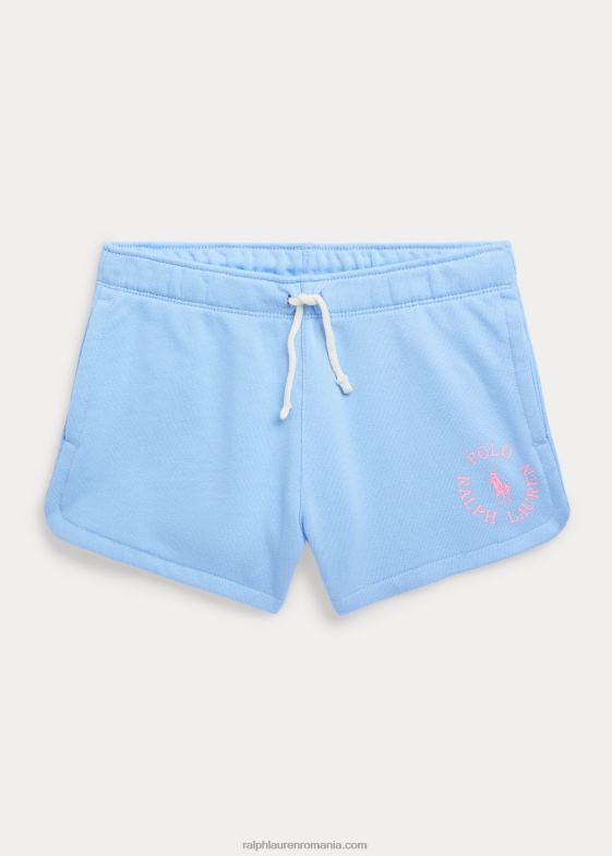 bleu copii Ralph Lauren logo mare ponei scurt terry 046887052