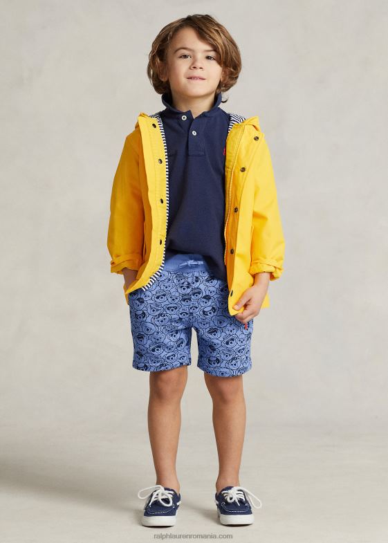harbour island albastru/marin copii Ralph Lauren urs polo scurt fleece 046885661