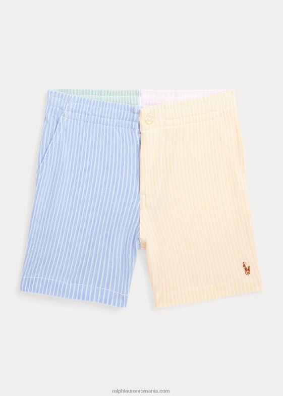 harbour island blue multi copii Ralph Lauren polo prepster tricot oxford distracție scurtă 046885783