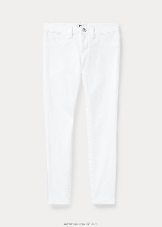 alb copii Ralph Lauren legging din denim aubrie 046887179