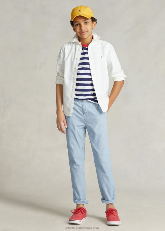 cambray copii Ralph Lauren pantaloni polo prepster cambray 046886555