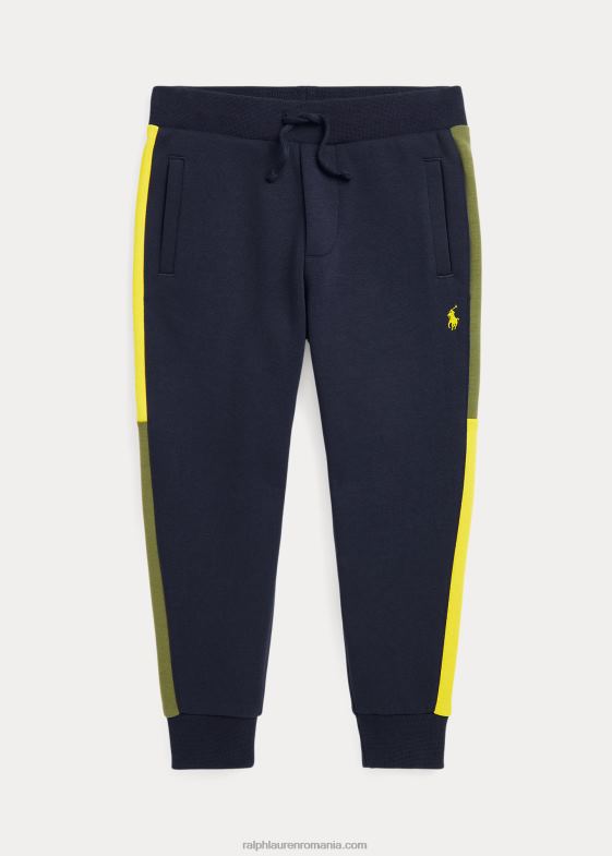 copii Ralph Lauren pantalon de jogger din tricot dublu 046889917
