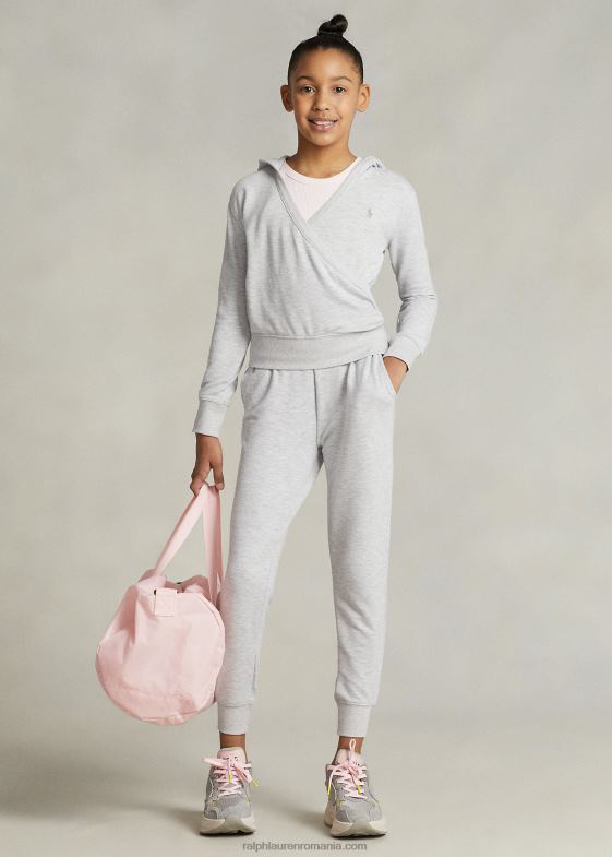 erica de primăvară copii Ralph Lauren pantaloni de jogger din fleece stretch 046887502