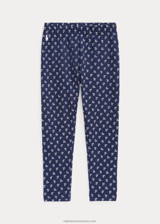 imprimeu împachetat cu muguri de lillie copii Ralph Lauren jambiere din jerse stretch floral 046887413