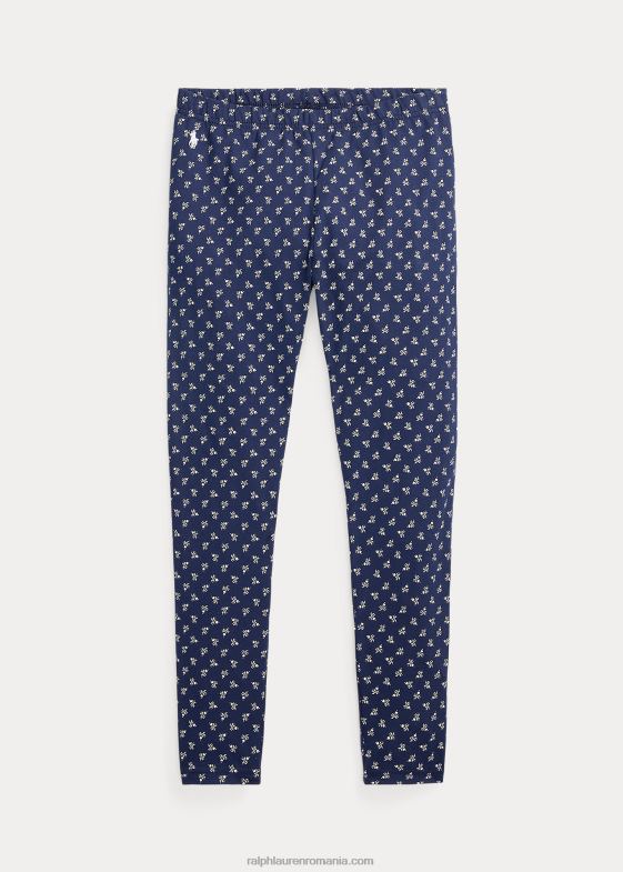 imprimeu împachetat cu muguri de lillie copii Ralph Lauren jambiere din jerse stretch floral 046887579