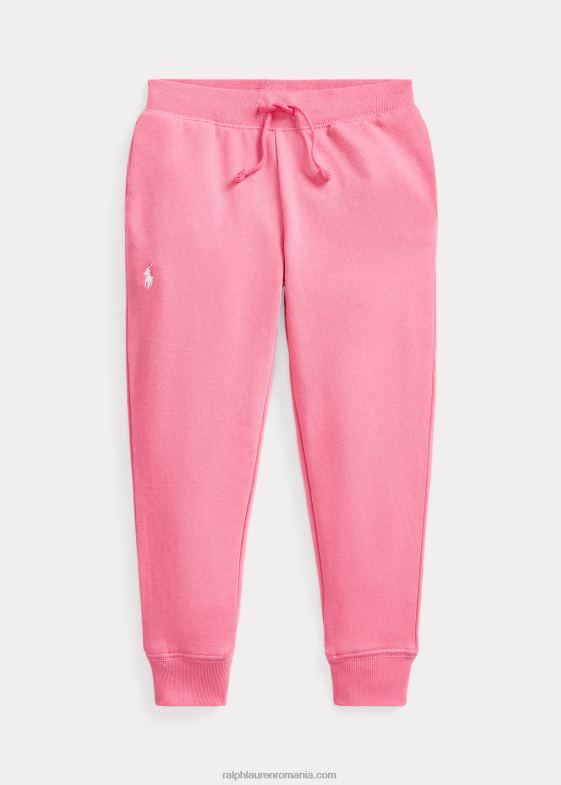roz desert copii Ralph Lauren pantalon de jogger spa terry 046887393