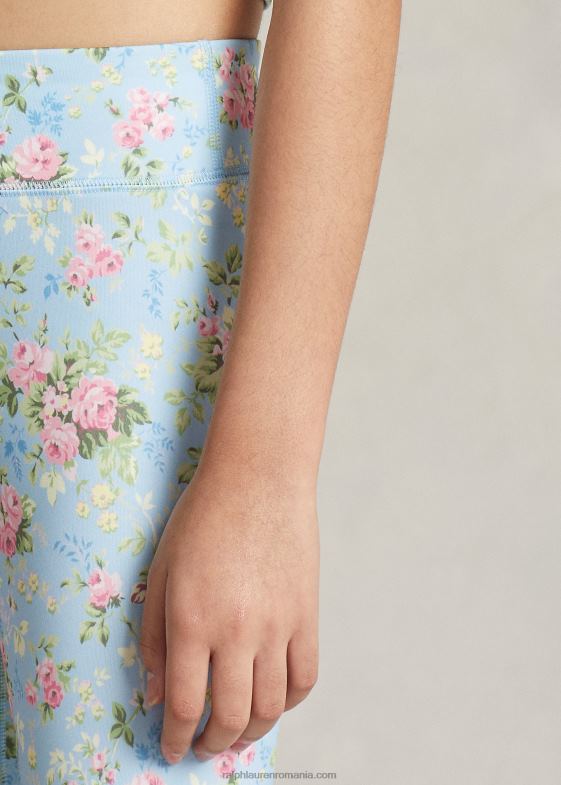 rylee floral copii Ralph Lauren jambiere din jerse de performanță florale 046886724