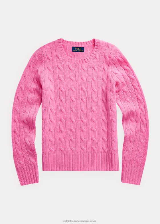hammond roz copii Ralph Lauren pulover din cașmir din tricot cablu 046887200