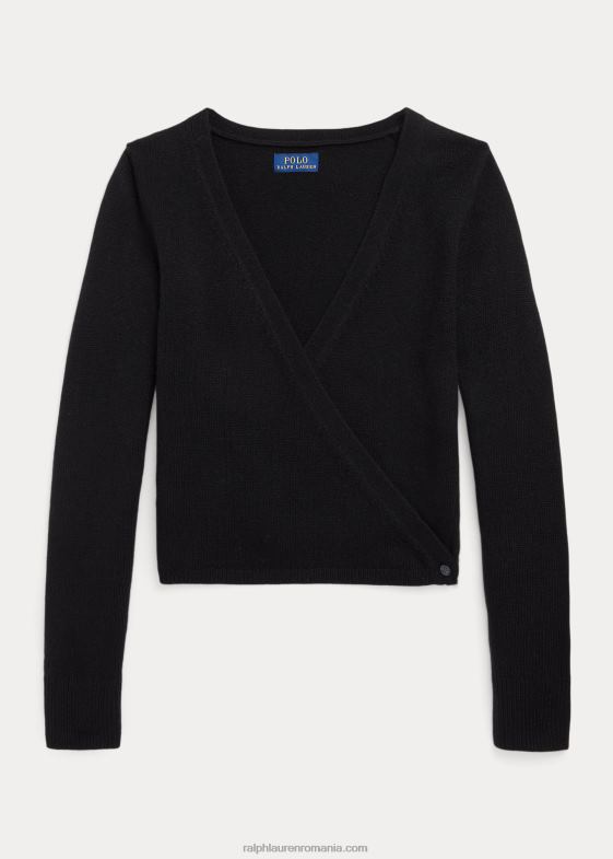 negru copii Ralph Lauren pulover înfășurat 046887621