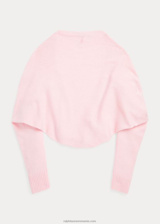 nisip roz copii Ralph Lauren cardigan decupat din umeri 046887504