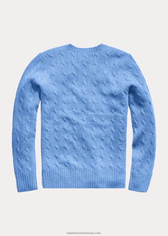 nou litchfield albastru copii Ralph Lauren iconicul pulover din cașmir tricot în cablu 046886212
