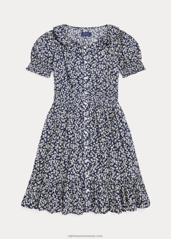 gabrielle floral copii Ralph Lauren rochie dobby din bumbac floral 046887583