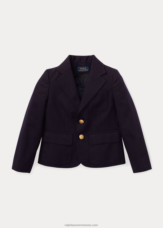 marina greenwich copii Ralph Lauren blazer de lână 046886950