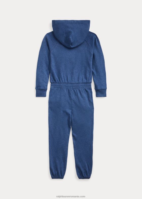 rustic marine heather copii Ralph Lauren salopetă spa terry cu glugă 046887456