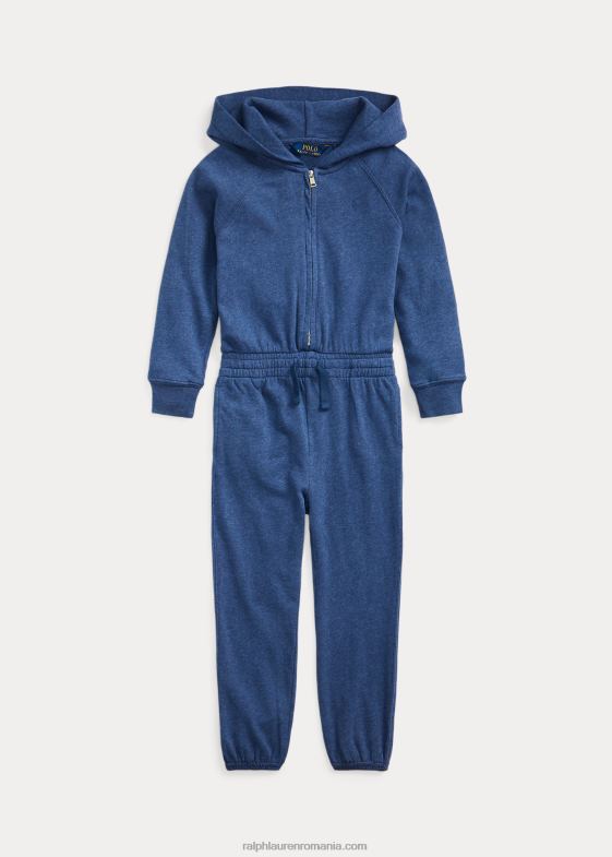 rustic marine heather copii Ralph Lauren salopetă spa terry cu glugă 046887605