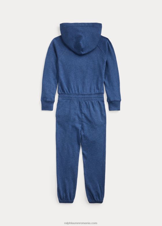 rustic marine heather copii Ralph Lauren salopetă spa terry cu glugă 046887605