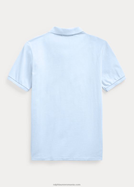 albastru de birou copii Ralph Lauren iconicul tricou polo din plasă 046886022