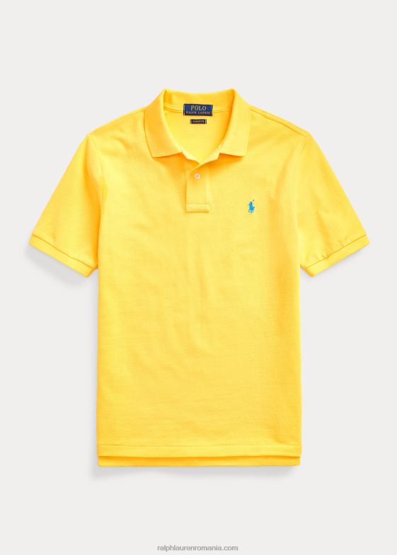 aripioare galbene copii Ralph Lauren iconicul tricou polo din plasă 046886031