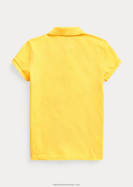 aripioare galbene copii Ralph Lauren tricou polo din plasă de bumbac 046886985