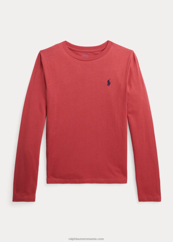 Ardei iute copii Ralph Lauren tricou din jerseu de bumbac 046887218