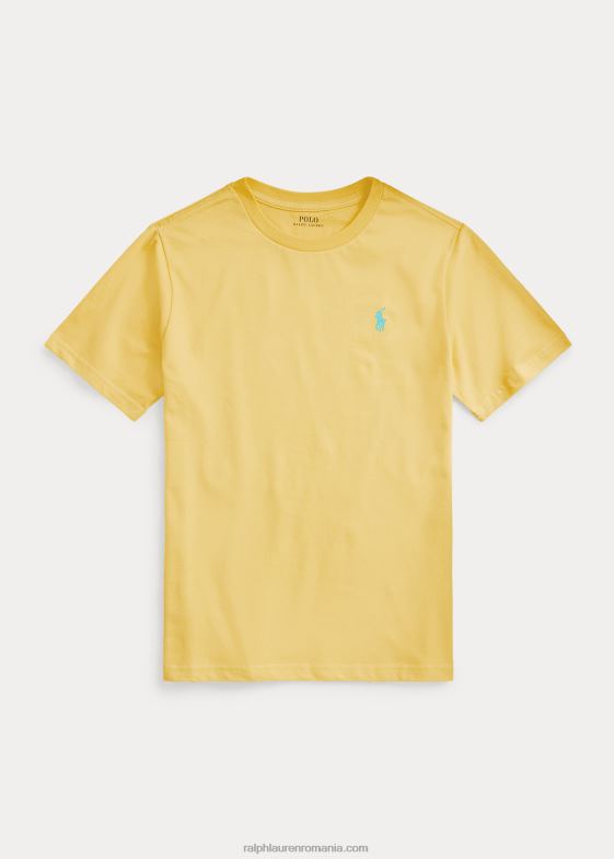 galben de porumb copii Ralph Lauren tricou din jerseu de bumbac 046886277