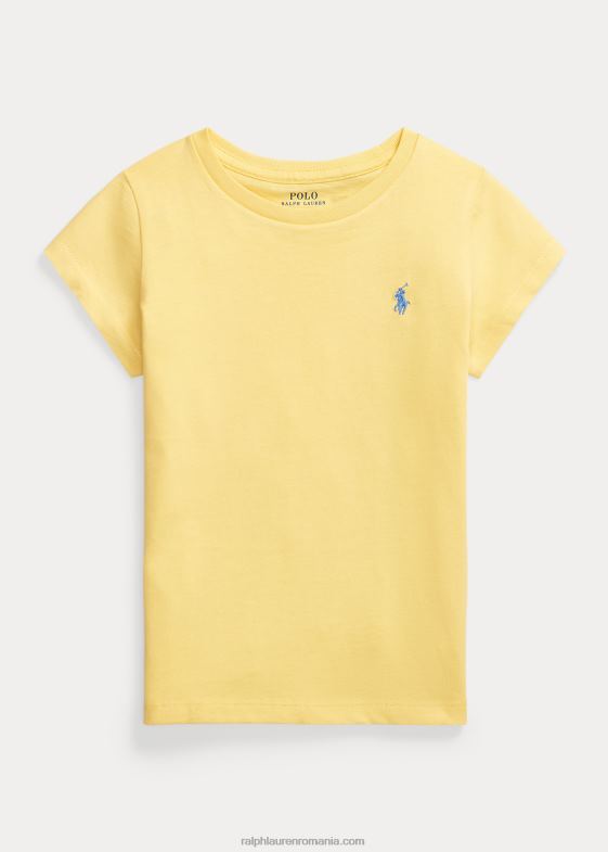 galben de porumb copii Ralph Lauren tricou din jerseu de bumbac 046886913