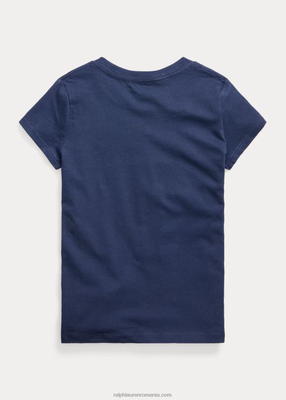 marina newport copii Ralph Lauren tricou din jerseu de bumbac 046887223