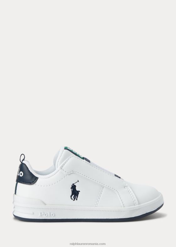 alb copii Ralph Lauren pantofi sport heritage court ii 046886336