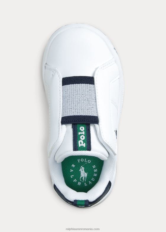 alb copii Ralph Lauren pantofi sport heritage court ii 046886336