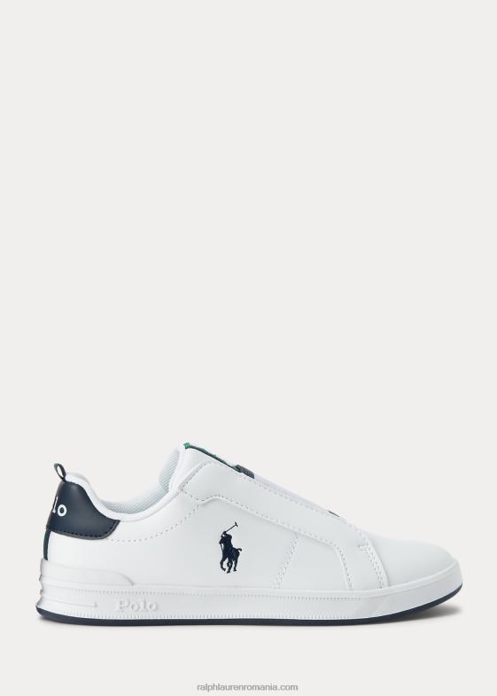 alb copii Ralph Lauren pantofi sport heritage court ii 046889874
