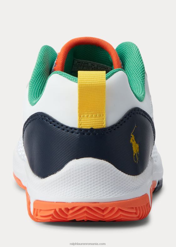 multi alb copii Ralph Lauren adidași tech racer din plasă 046889872