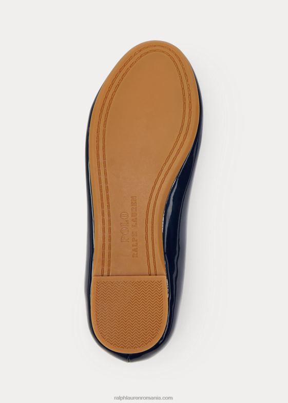 brevet de marina copii Ralph Lauren nellie balet din piele 046887287