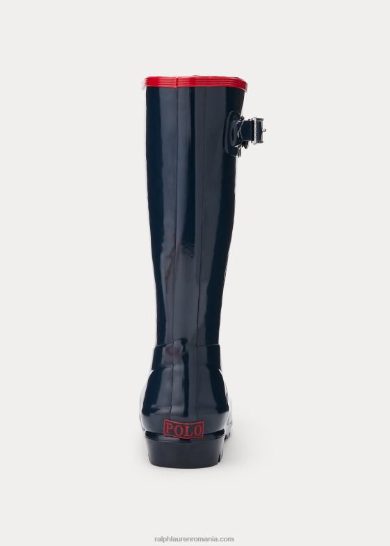 bleumarin/roșu copii Ralph Lauren cizma de ploaie ralph 046887304