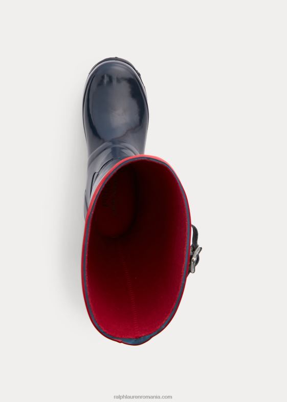bleumarin/roșu copii Ralph Lauren cizma de ploaie ralph 046887304