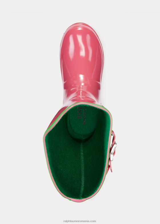 roz/verde copii Ralph Lauren cizme de ploaie ralph 046887293