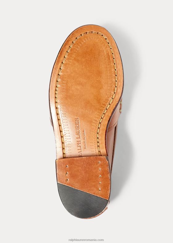bronzat copii Ralph Lauren mocasnic penny din piele de vițel edric 046886361