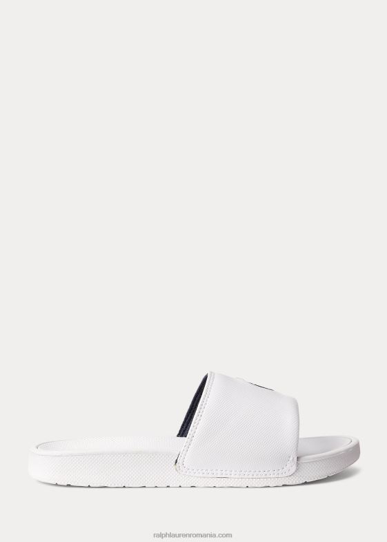 alb copii Ralph Lauren cayson ii polo pony slide 046886376