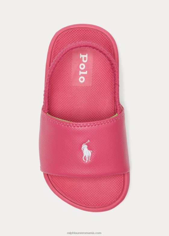 baja roz/citron copii Ralph Lauren tobogan pentru ponei cayson polo 046887261