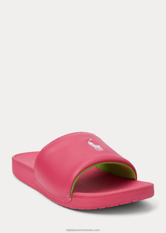 baja roz/citron copii Ralph Lauren tobogan pentru ponei cayson polo 046887282