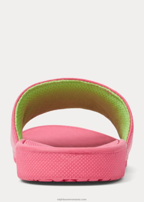 baja roz/citron copii Ralph Lauren tobogan pentru ponei cayson polo 046887282