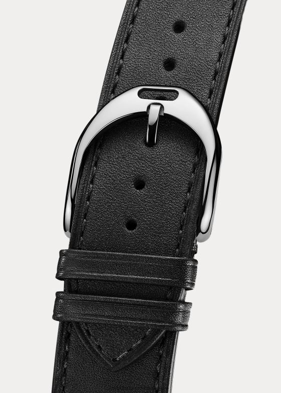 cadran negru femei Ralph Lauren oțel mic 046882845