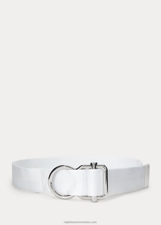 alb femei Ralph Lauren centură palmată în oase de hering 046884951