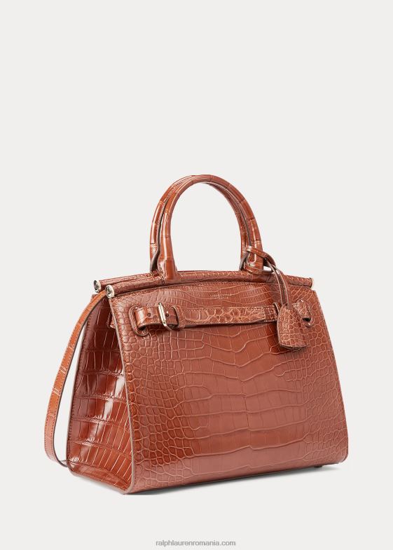 Miere femei Ralph Lauren geantă de mână aligator medium rl50 046885291