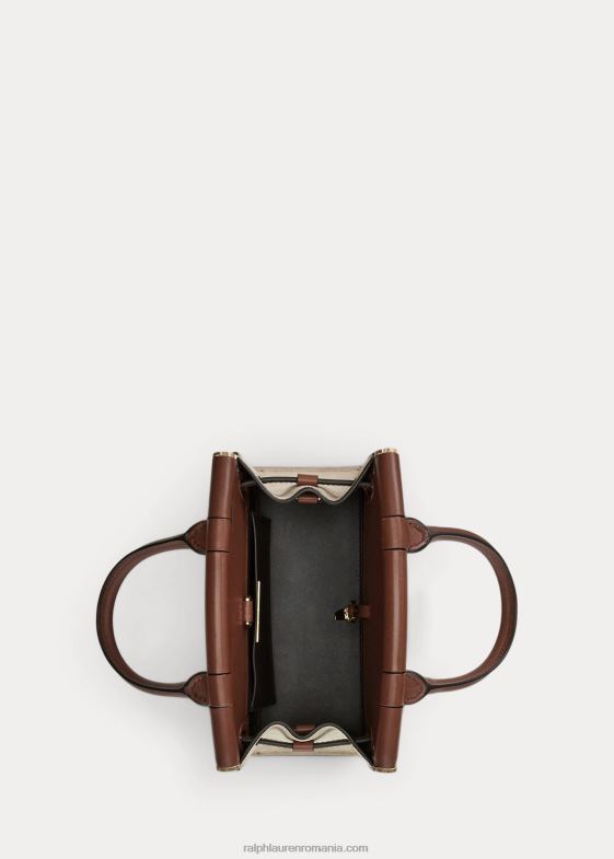 nisip femei Ralph Lauren geanta de mana mini rl50 din piele intoarsa de vitel 046885146