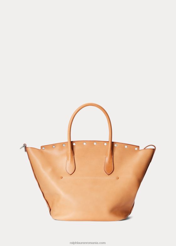 natural femei Ralph Lauren toc bellport mediu vachetta cu împânzire 046885215