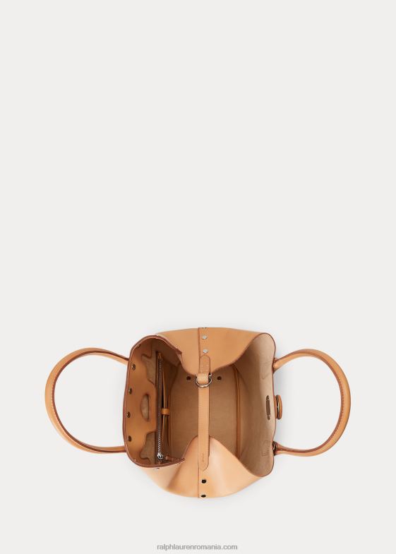 natural femei Ralph Lauren toc bellport mediu vachetta cu împânzire 046885215